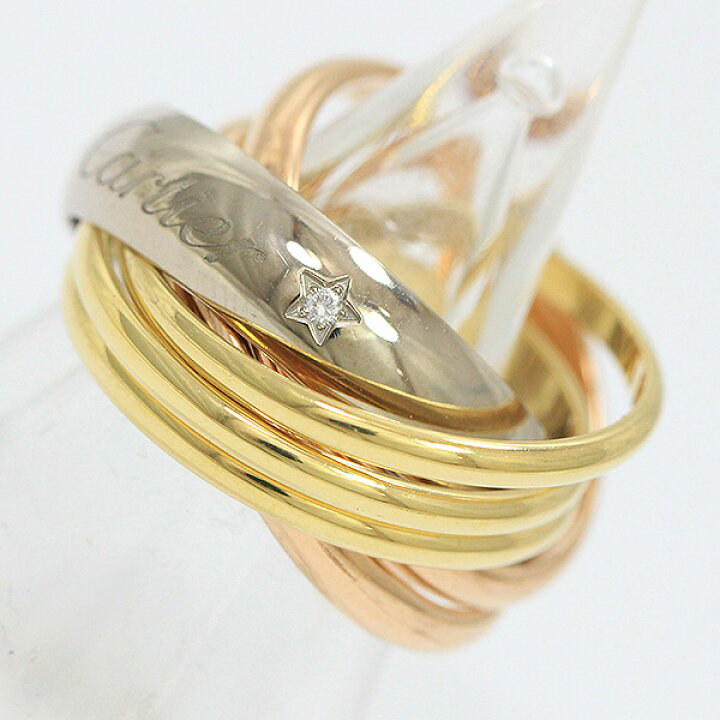 楽天市場】Cartier(カルティエ) トリニティ ラベル リング スリー 