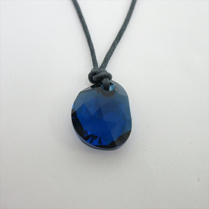 楽天市場】SWAROVSKI(スワロフスキー) ネックレス 青 ブルー  