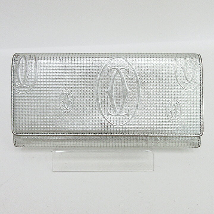 楽天市場】Cartier(カルティエ) ハッピーバースデー 長財布 シルバー 