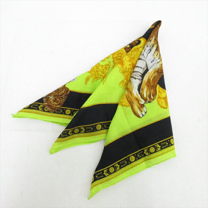 楽天市場】GIANNI VERSACE(ジャンニ・ヴェルサーチ) 虎 トラ スカーフ 