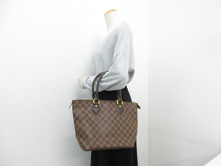 楽天市場】LOUIS VUITTON(ルイヴィトン) ダミエ サレヤPM トート 