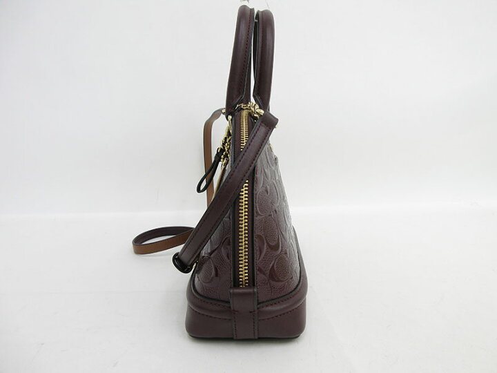 楽天市場】COACH(コーチ) シグネチャー 2WAY/ショルダー ハンド バッグ 