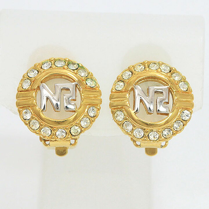 楽天市場】NINA RICCI(ニナ リッチ) イヤリング ゴールド金具 【中古  