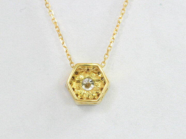 楽天市場】ダイヤモンド 0.204ct/計0.08ct/D/VS1 ネックレス 18金  