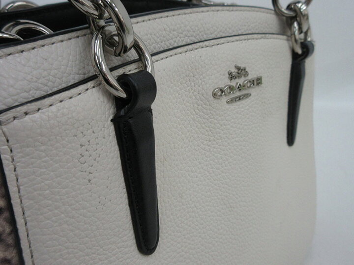 楽天市場】COACH(コーチ) 2WAY/ハンドバッグ/ロングショルダーバッグ 