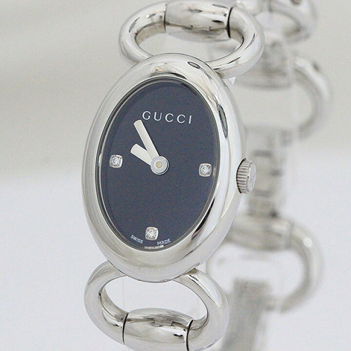 楽天市場】GUCCI(グッチ) トルナヴォーニ 118 黒 ブラック文字盤 3P  