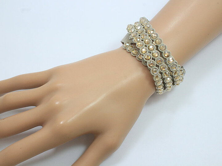 楽天市場】SWAROVSKI(スワロフスキー) ブレスレット ベージュ 