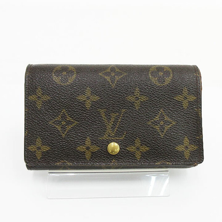 楽天市場】LOUIS VUITTON(ルイヴィトン) モノグラム ポルトフォイユ  