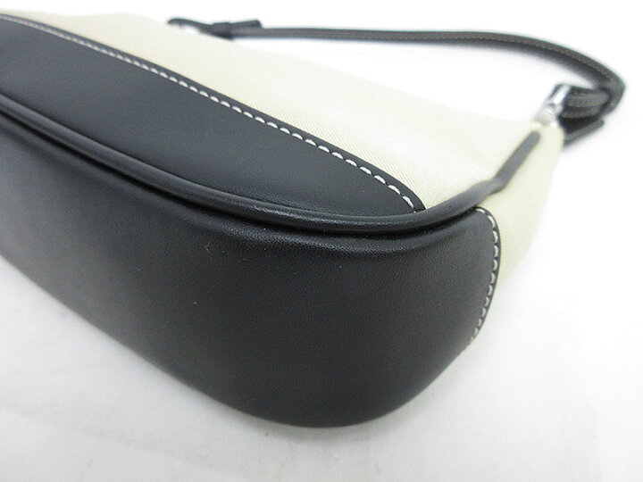 楽天市場】COACH(コーチ) アクセサリーポーチ 7769 ベージュ×黒  