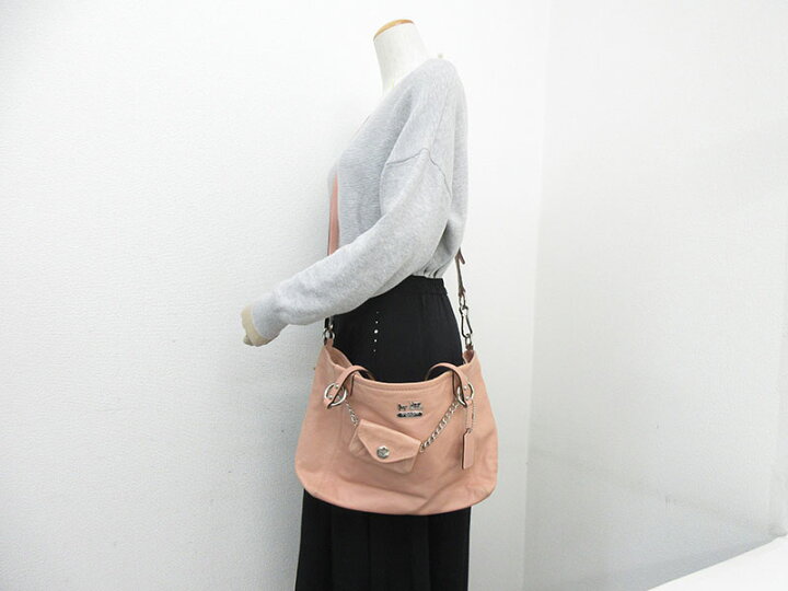 楽天市場】COACH(コーチ) 2WAY/ハンドバッグ/ロングショルダーバッグ 