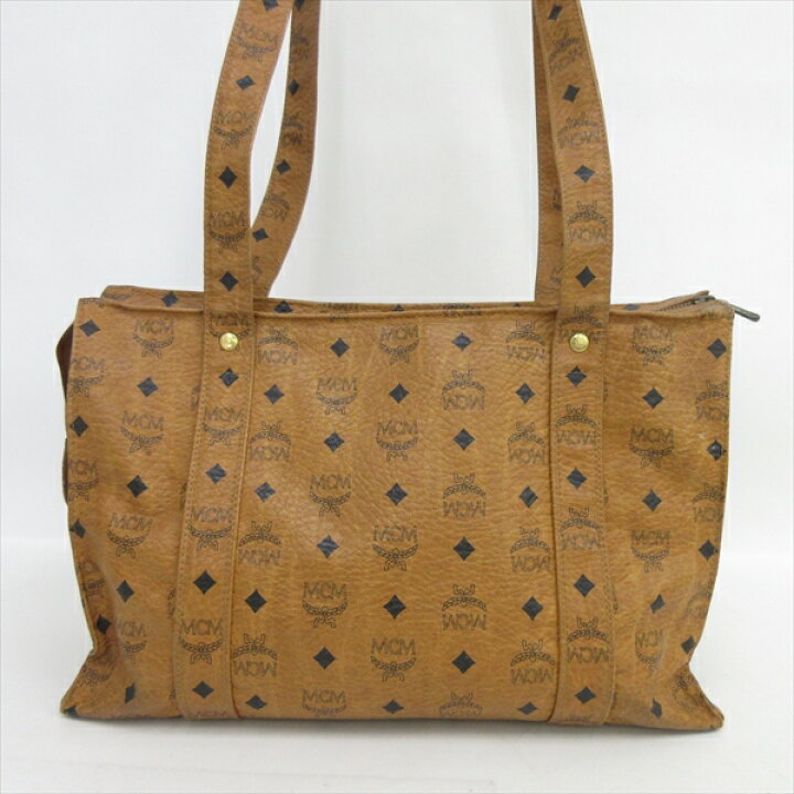 楽天市場】MCM（エムシーエム） ショルダーバッグ トート 茶 ブラウン 