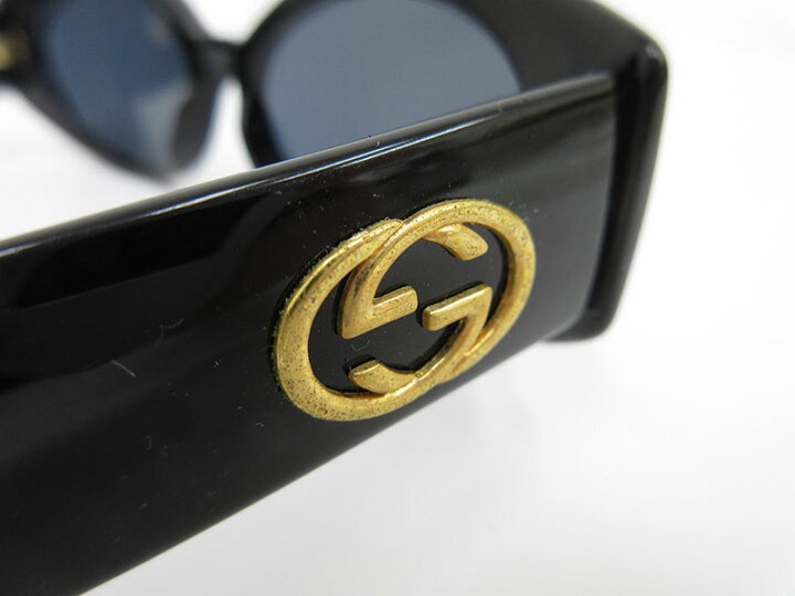 楽天市場】GUCCI(グッチ) インターロッキングG サングラス 黒 ブラック 