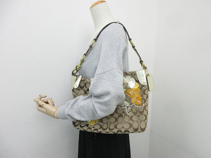 楽天市場】COACH(コーチ) シグネチャー ワンショルダーバッグ パッチ  