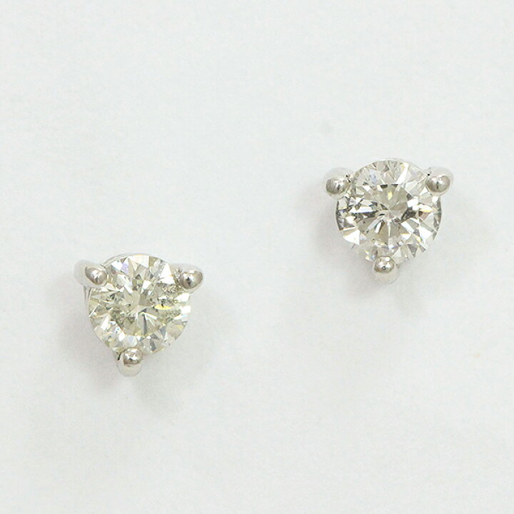 楽天市場】一粒石 ダイヤモンド 各0.15ct ピアス プラチナ(Pt900 