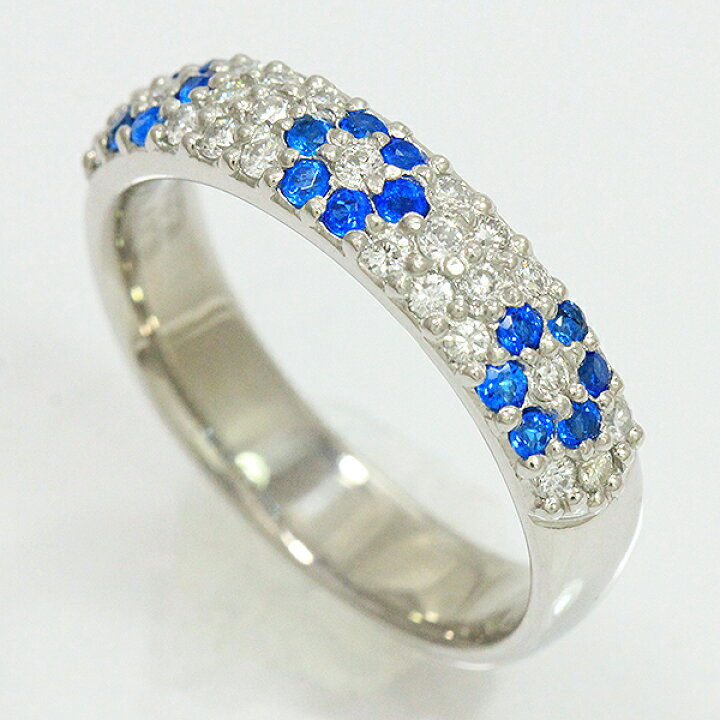 楽天市場】リング フラワー アウイナイト 計0.17ct/ダイヤモンド 計 