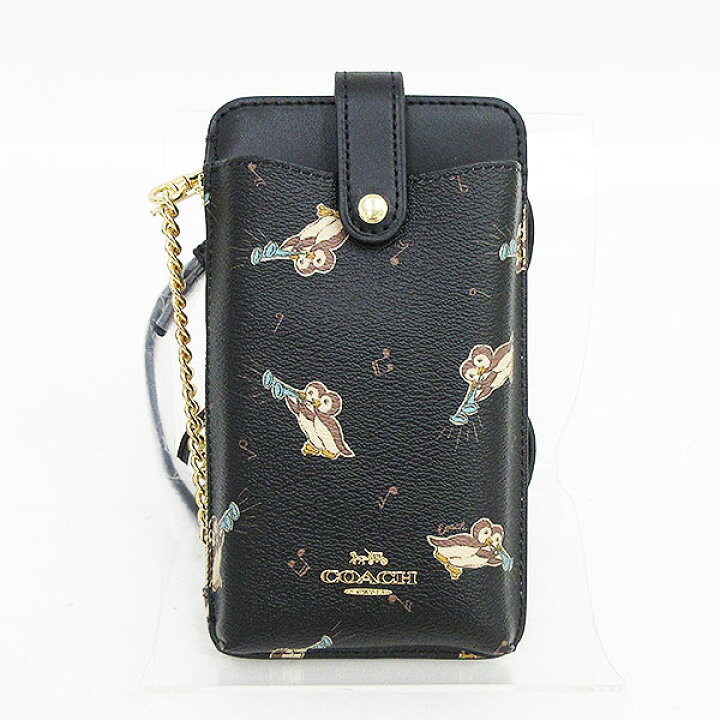 楽天市場】COACH(コーチ) ペンギン スマホ 携帯 ロングショルダー 