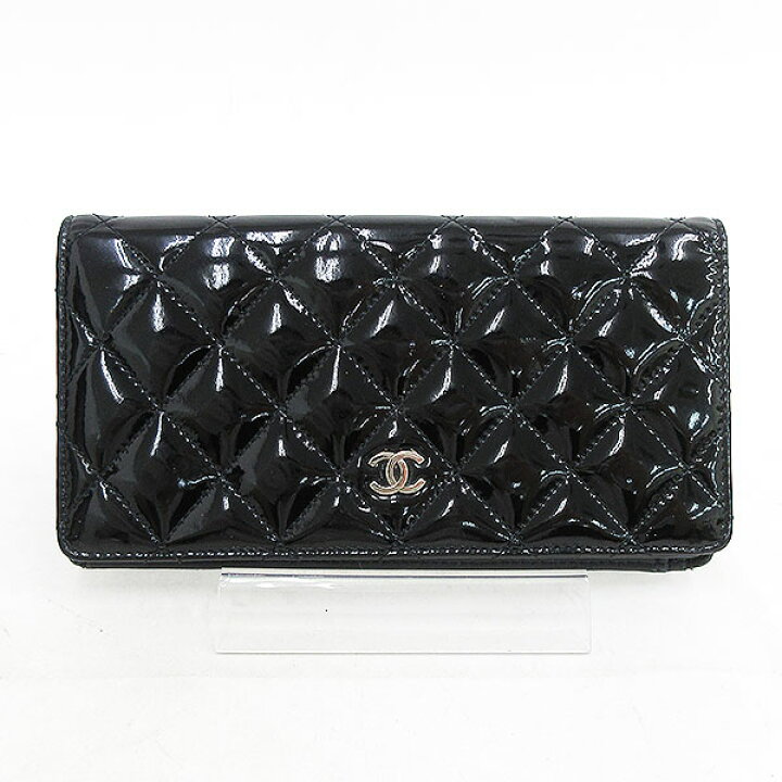楽天市場】CHANEL(シャネル) マトラッセ 長財布 ココマーク 黒  