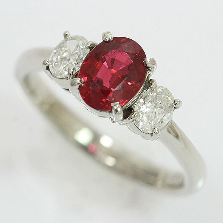 楽天市場】ピジョンブラッド リング ルビー 1.286ct/ダイヤモンド 計 