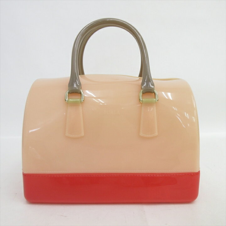 楽天市場】FURLA(フルラ) キャンディバッグ ボストン ベージュ 