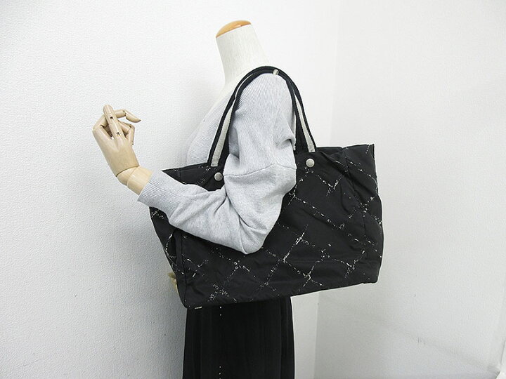 楽天市場】CHANEL(シャネル) 旧トラベルライン ハンドバッグ ボストン  