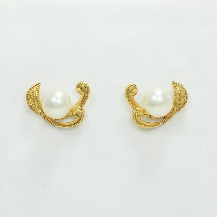楽天市場】MIKIMOTO(ミキモト) ピアス 真珠 パール 約6.0mm 18金  