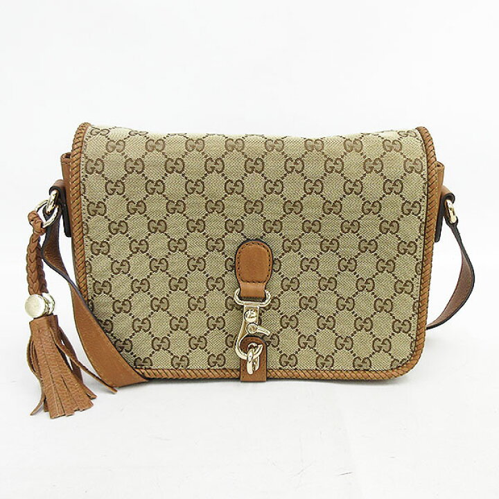 楽天市場】GUCCI(グッチ) GG マラケシュ タッセルフリンジ ショルダー 