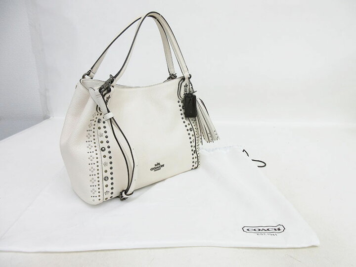 楽天市場】COACH(コーチ) リベット イーディ 2WAY/ショルダーバッグ 