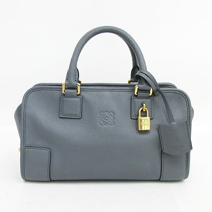 楽天市場】LOEWE(ロエベ) アマソナ28 ハンド バッグ グレー ゴート 