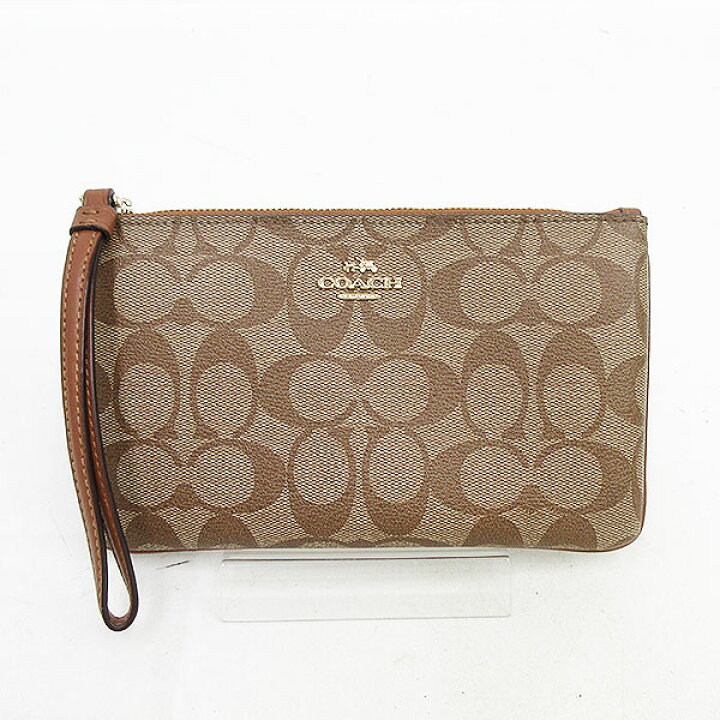 楽天市場】COACH(コーチ) シグネチャー ポーチ 小物入れ F58695 茶 