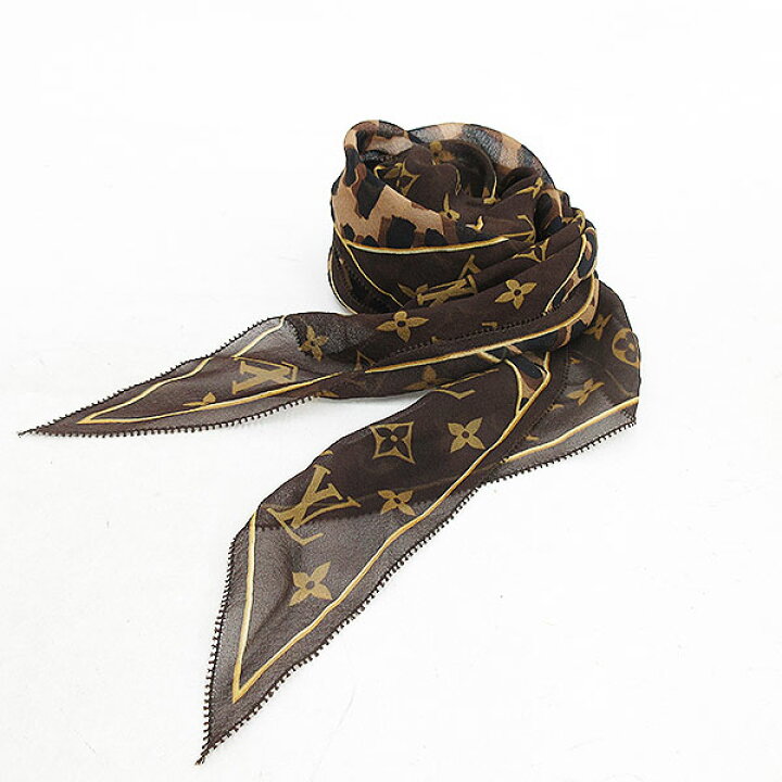 楽天市場】LOUIS VUITTON(ルイヴィトン) レオパード エシャルプ 