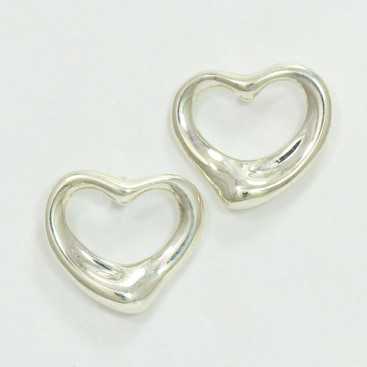 楽天市場】Tiffany&Co.(ティファニー) ピアス オープンハート シルバー 
