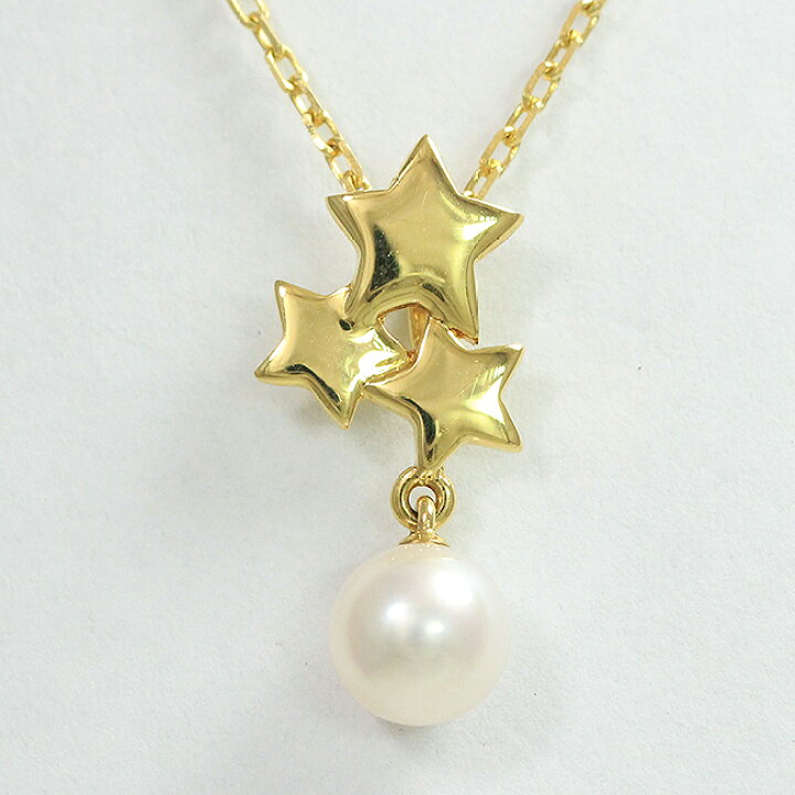 楽天市場】MIKIMOTO(ミキモト) ネックレス 真珠 星 パール 約6.0mm 18 