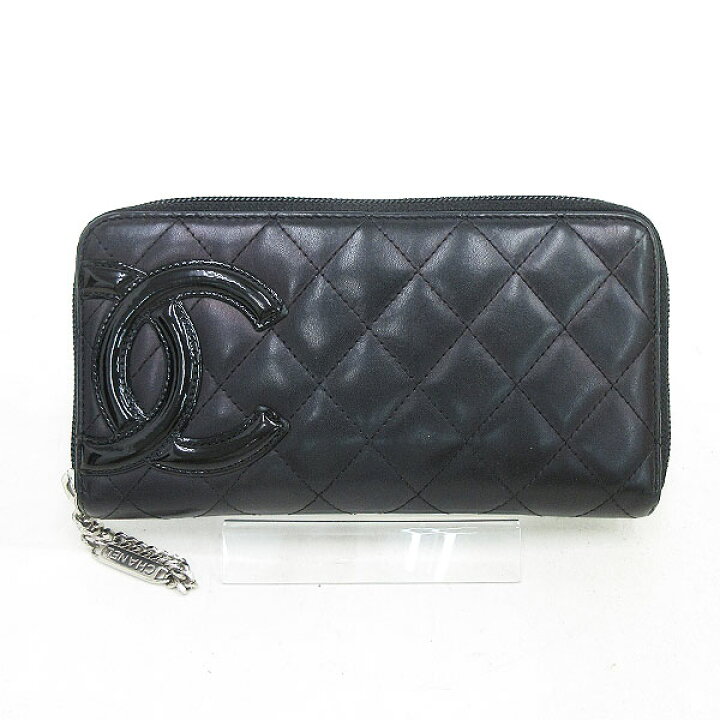 楽天市場】CHANEL(シャネル) カンボンライン ラウンドファスナー 長  