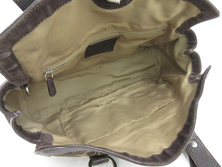 楽天市場】COACH(コーチ) シグネチャー ハンドバッグ 10145 茶 