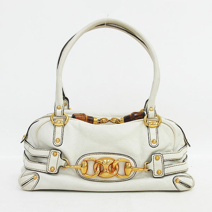 楽天市場】GUCCI(グッチ) ホースビット トートバッグ バンブー 159399 