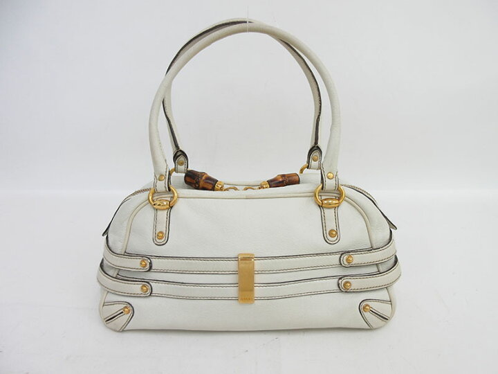 楽天市場】GUCCI(グッチ) ホースビット トートバッグ バンブー 159399 