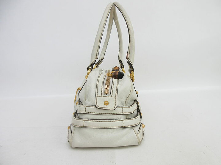 楽天市場】GUCCI(グッチ) ホースビット トートバッグ バンブー 159399 