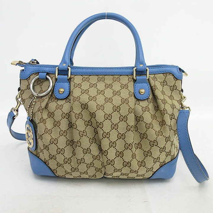 楽天市場】GUCCI(グッチ) GGキャンバス スーキー 2WAY/ハンドバッグ 