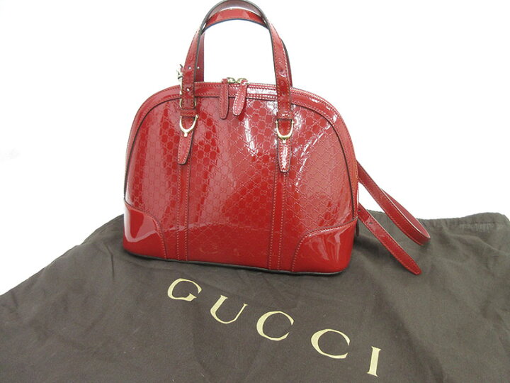 楽天市場】GUCCI(グッチ) マイクログッチシマ 2WAY/ハンドバッグ 