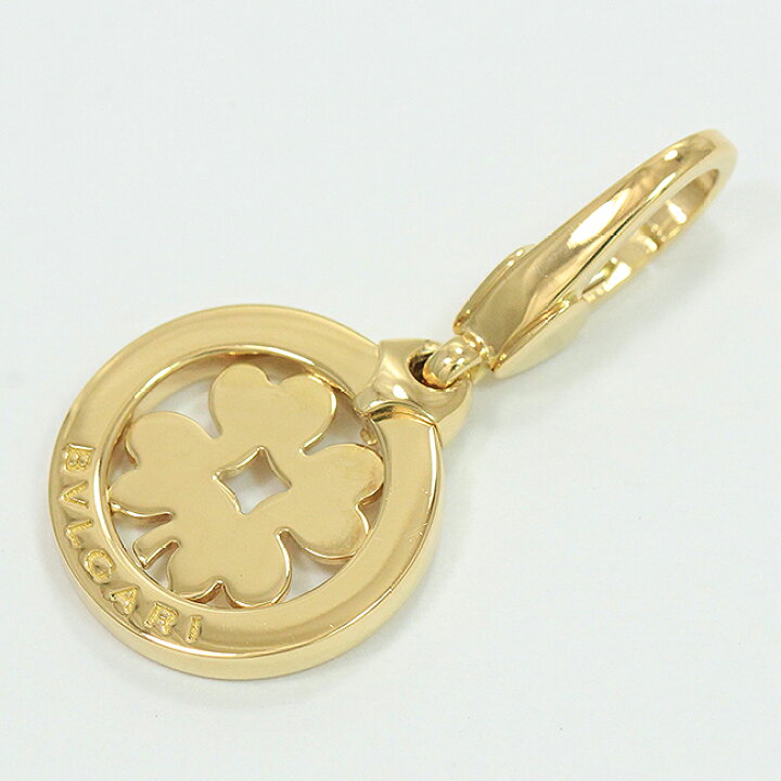 楽天市場】BVLGARI(ブルガリ) チャーム クローバー 18金イエロー  
