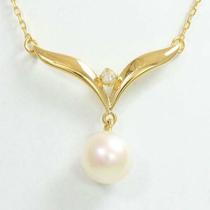 楽天市場】MIKIMOTO(ミキモト) ネックレス 真珠 パール 約7.4mm 
