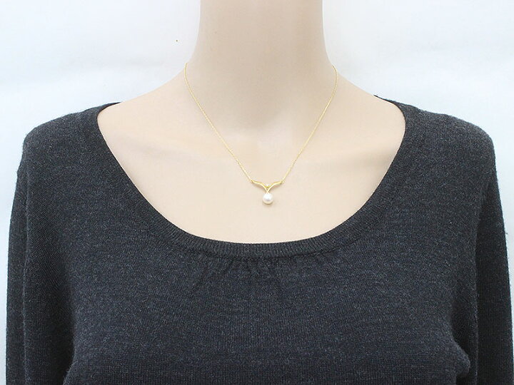 楽天市場】MIKIMOTO(ミキモト) ネックレス 真珠 パール 約7.4mm 