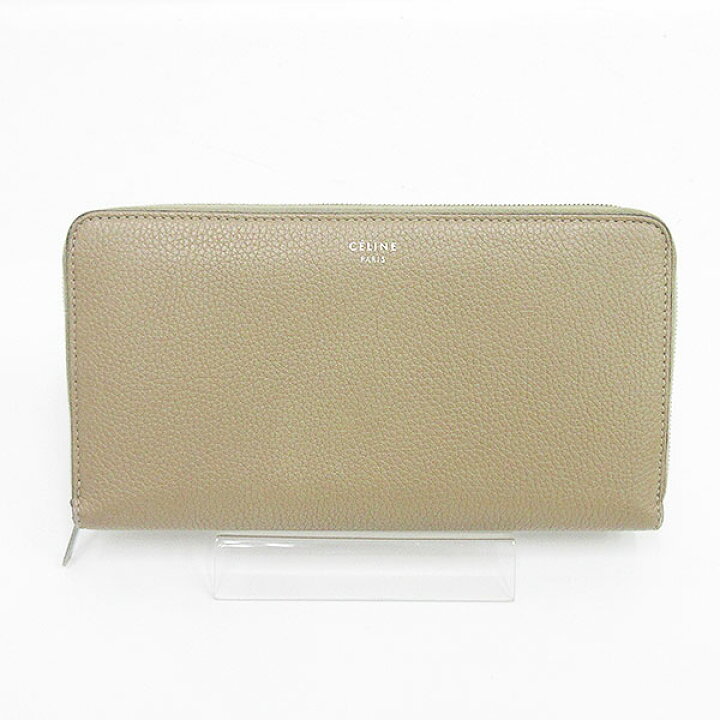 楽天市場】CELINE(セリーヌ) ラウンドファスナー長財布 ベージュ系 