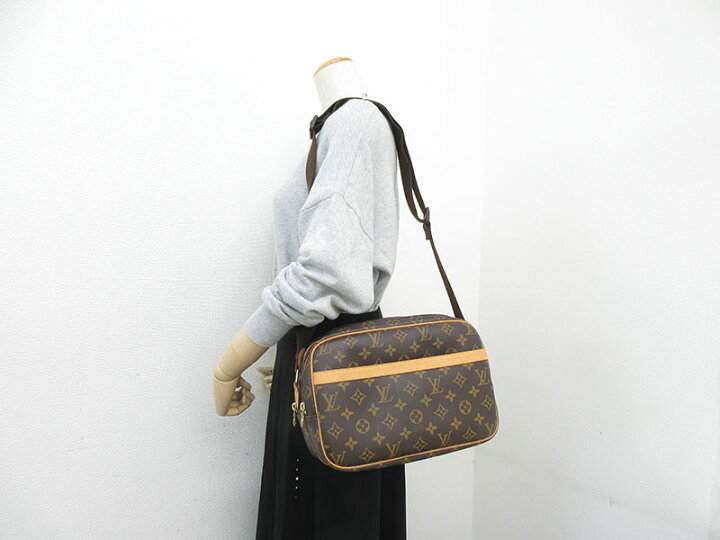 楽天市場】LOUIS VUITTON(ルイヴィトン) モノグラム リポーターPM 