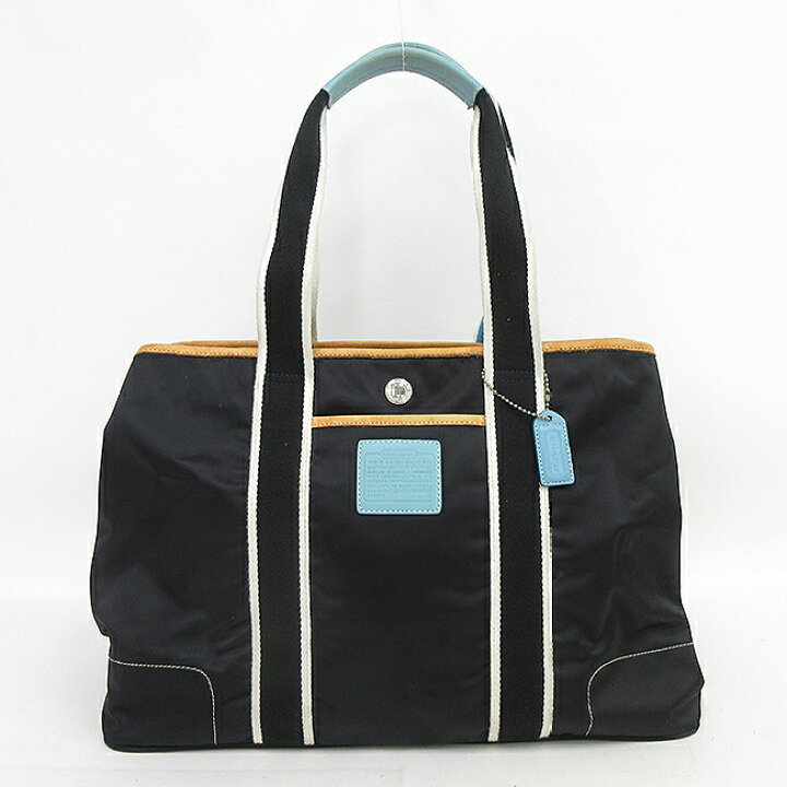 楽天市場】COACH(コーチ) トートバッグ 1895 黒 ブラック ナイロン  