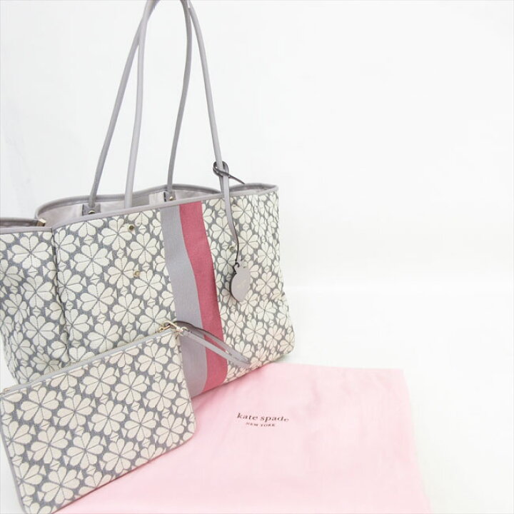kate spade(ケイトスペード) トートバッグ/PXRUB272 グレー