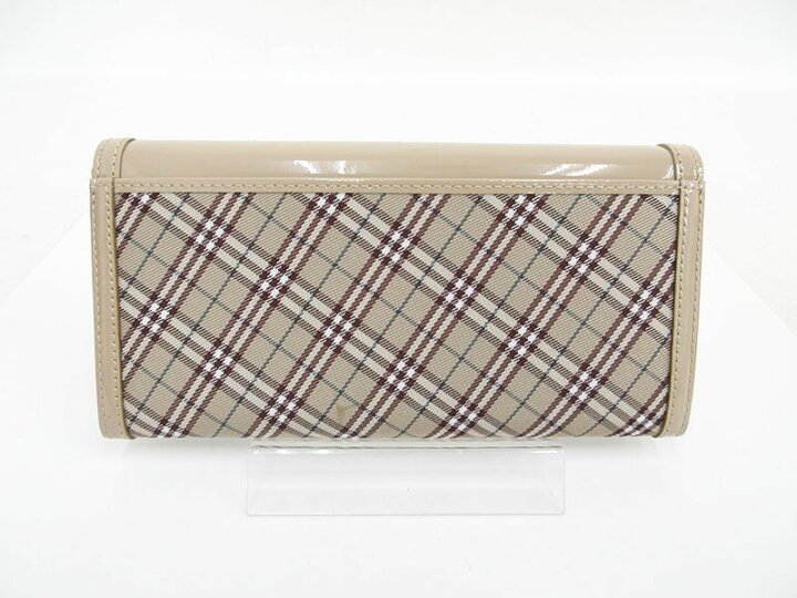 BURBERRY BLUE LABEL バーバリーブルーレーベル ノバチェック 長財布 