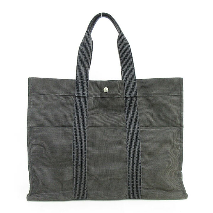 楽天市場】HERMES(エルメス) エールライン トートバッグGM グレー 