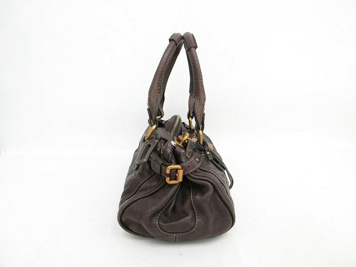 楽天市場】chloe(クロエ) パディントン トートバッグ ショルダー 茶  