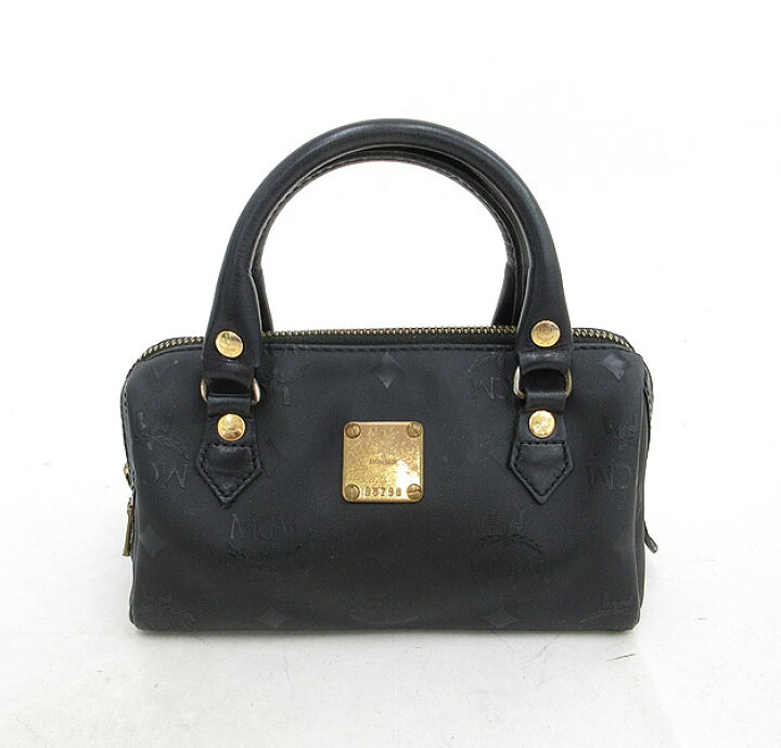 楽天市場】MCM（エムシーエム） ミニ ハンド バッグ 黒 ブラック  